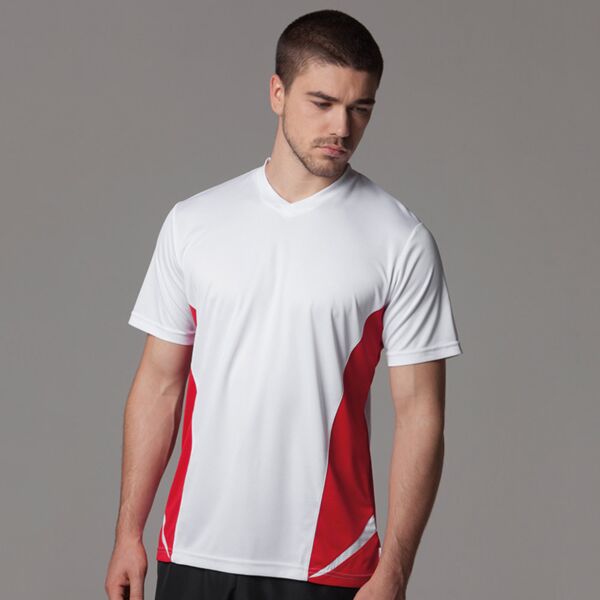 Gamegear® Cooltex® team top v-neck short sleeve (regular fit) Thumbnail