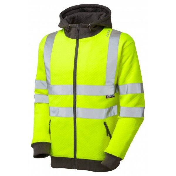 ECOVIZ- SAUNTON Full Zip Hooded Sweatshirt  Thumbnail