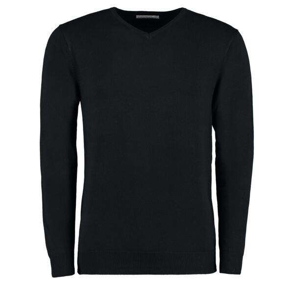 Mens Knitted V Neck Sweater Thumbnail